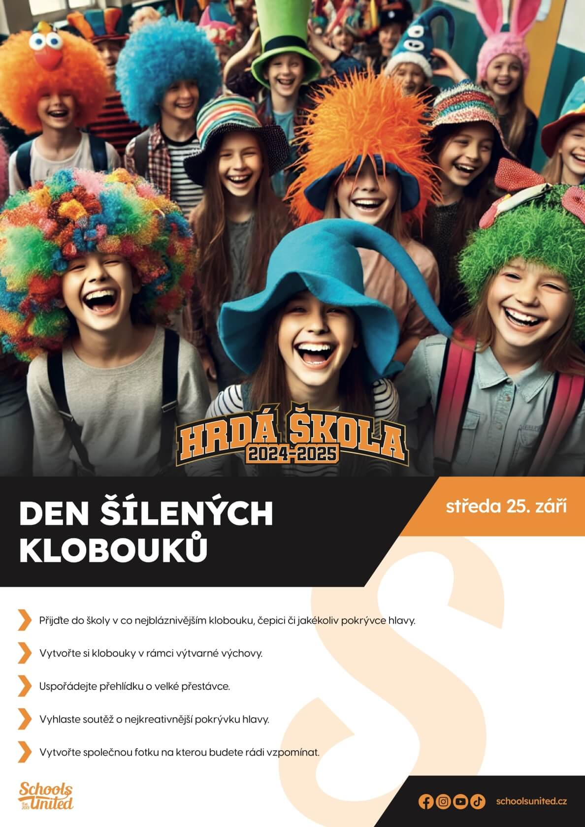 Den šílených klobouků 25. 9. 2024